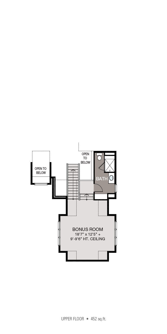 Nicklaus II floorplan upper